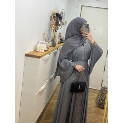 Abaya EMARAT Gris