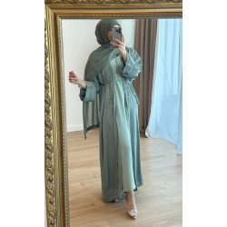 Abaya Yarmin 4 piezas