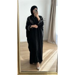 Abaya mariposa Diamante