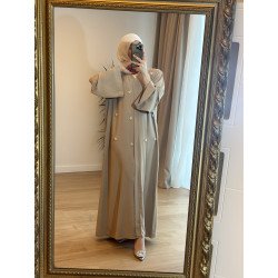 Abaya perlada