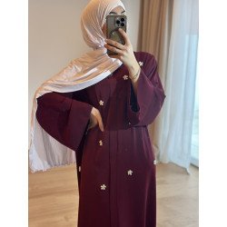 Abaya perlada