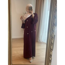 Abaya perlada