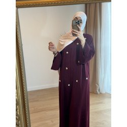 Abaya perlada