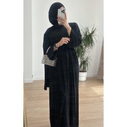 Abaya Dubai negro