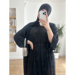 Abaya Dubai negro