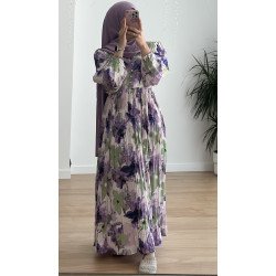 Vestido Violetas