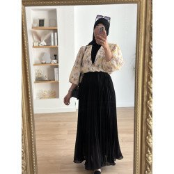 Falda plisada