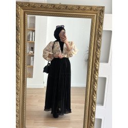 Falda plisada