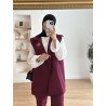 Traje chaleco Samia