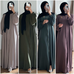 Abaya básica Dubái
