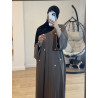 Abaya perlada