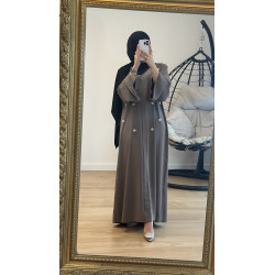 Abaya perlada
