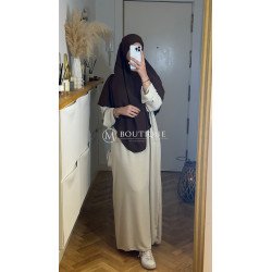 ABAYA CON KHIMAR