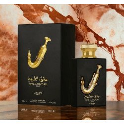 Perfumes Ishq Al Shuyukh  dorado